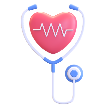 Gesundheits-Check  3D Icon