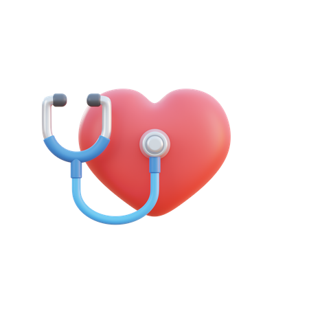 Gesundheits-Check  3D Icon
