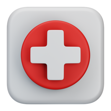 Gesundheitsanwendung  3D Icon