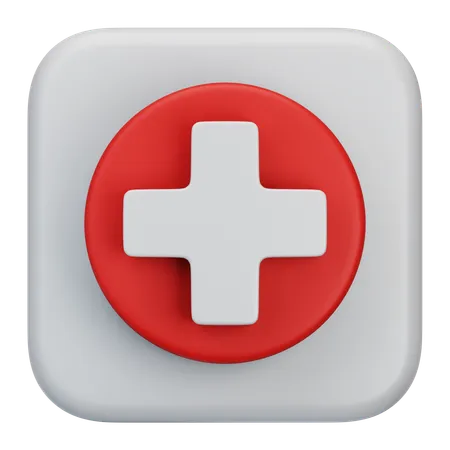 Gesundheitsanwendung  3D Icon