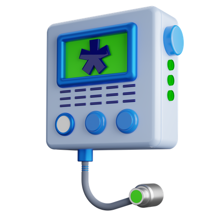 Gesundheitsmonitor  3D Icon