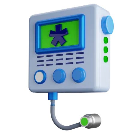 Gesundheitsmonitor  3D Icon