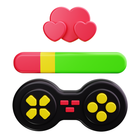 Gesundheitsleiste  3D Icon
