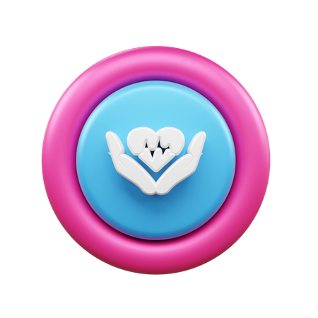 Gesundheitsvorsorge  3D Icon