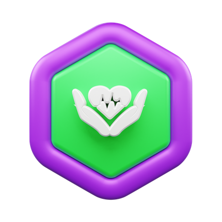 Gesundheitsvorsorge  3D Icon