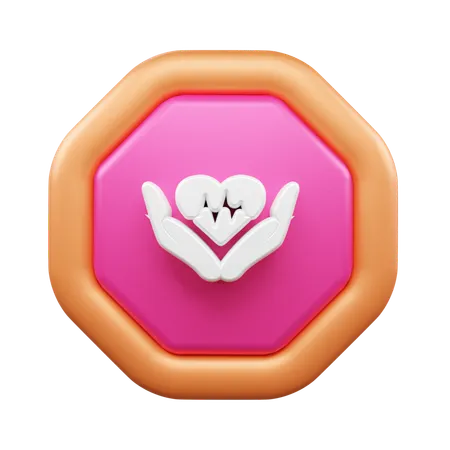 Gesundheitsvorsorge  3D Icon