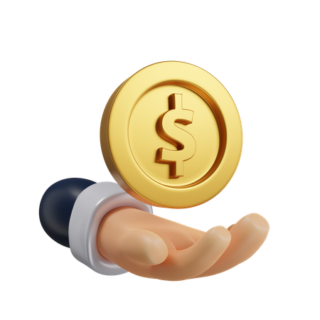 Get money  3D Icon