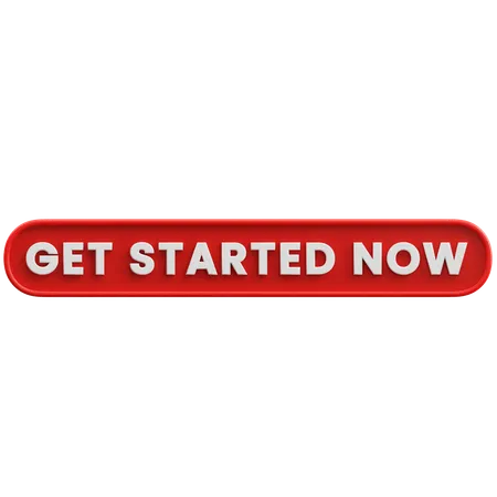 GET STARTED NOW  3D Icon