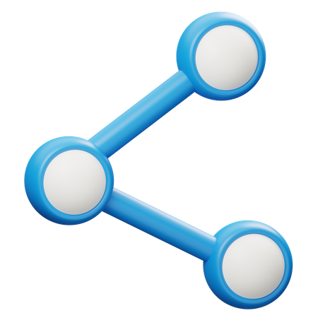 Geteilt  3D Icon