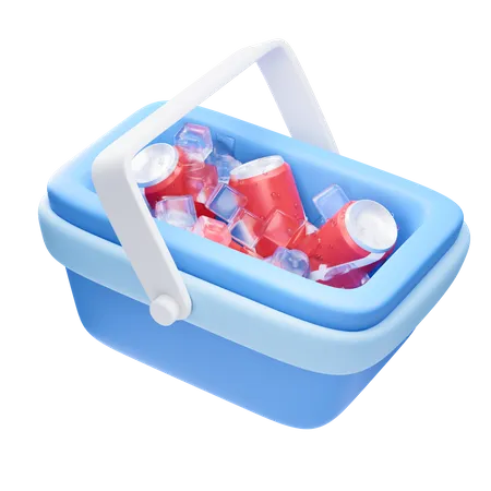 Getränkebox  3D Icon