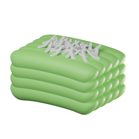Getuk Lindri  3D Icon