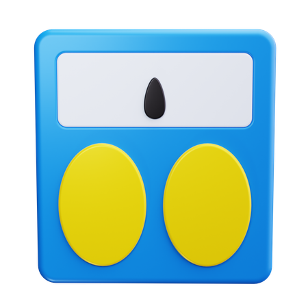 Gewichtsskala  3D Icon