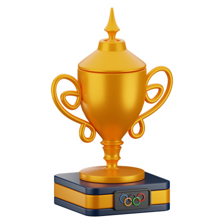 Gewinner des Goldpokals  3D Icon