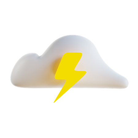 Gewitterwolke  3D Icon