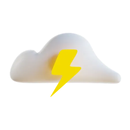 Gewitterwolke  3D Icon