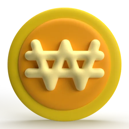 Gewonnen  3D Icon