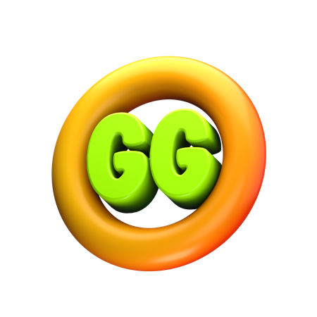 Gg  3D Icon