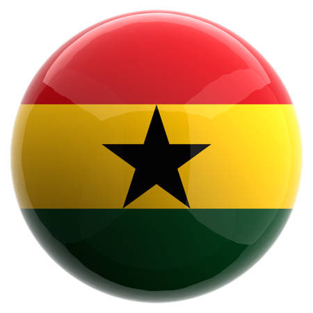 Ghana  3D Icon