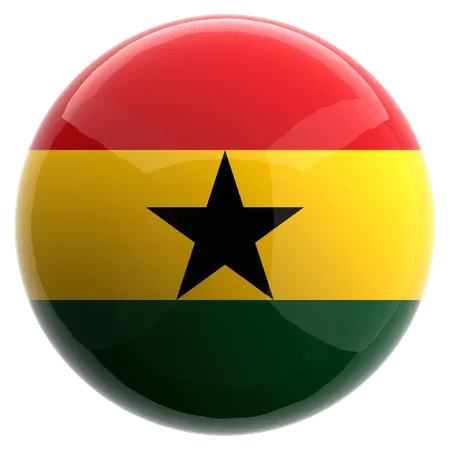 Ghana  3D Icon