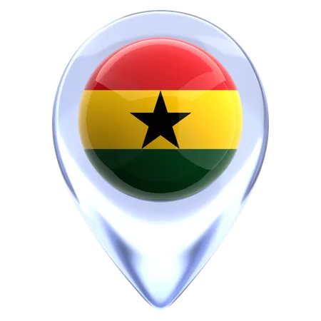 Ghana  3D Icon