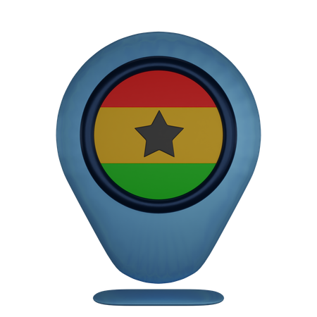 Ghana  3D Icon