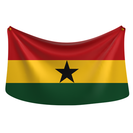 Ghana  3D Icon