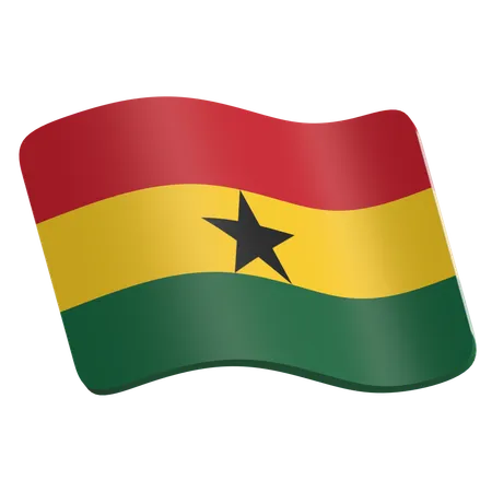 Ghana  3D Icon