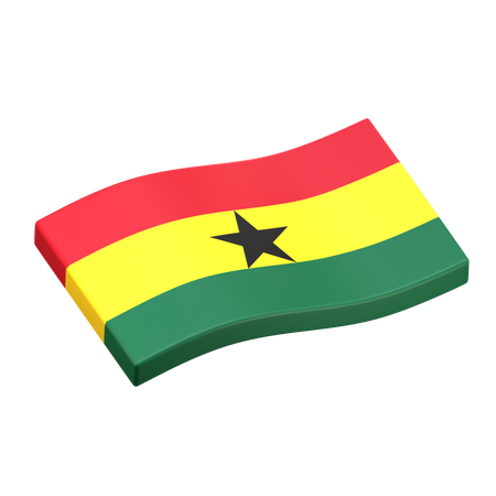 Ghana  3D Icon