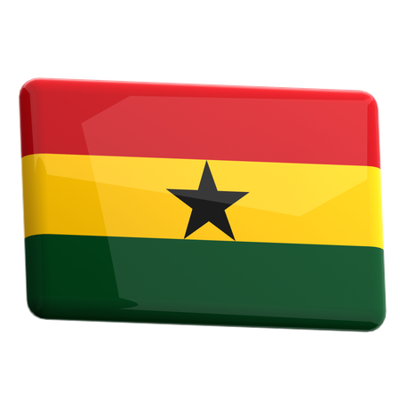 Ghana  3D Icon