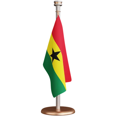 Ghana Flag  3D Icon