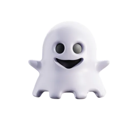 Ghost 3 D Illustration 3D Icon