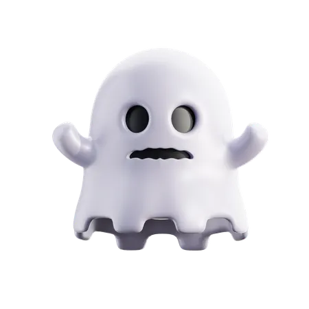 Ghost 3 D Illustration 3D Icon