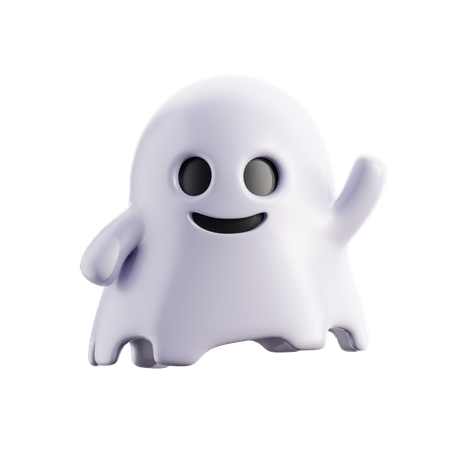 Ghost  3D Icon