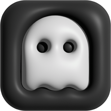 Ghost  3D Icon