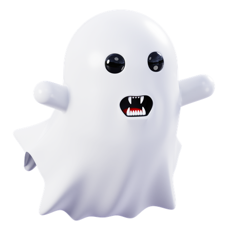 Ghost  3D Icon