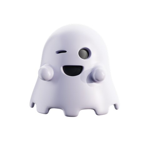 Ghost  3D Icon