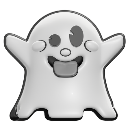 Ghost  3D Icon