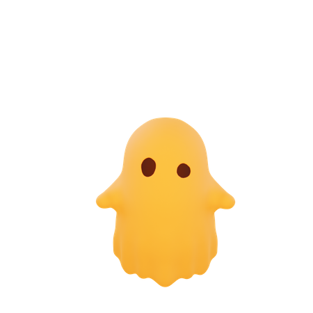 Ghost  3D Illustration