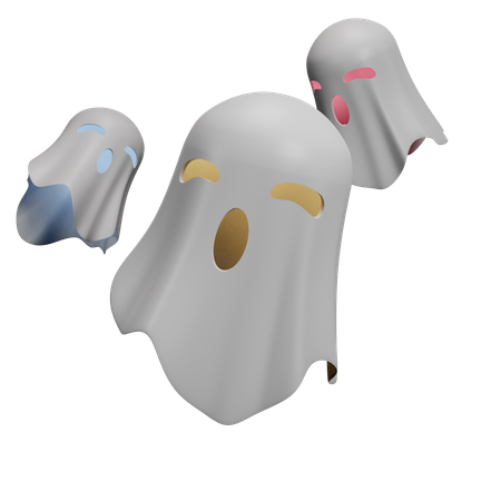 Ghost  3D Illustration