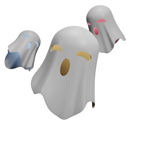 Ghost  3D Illustration