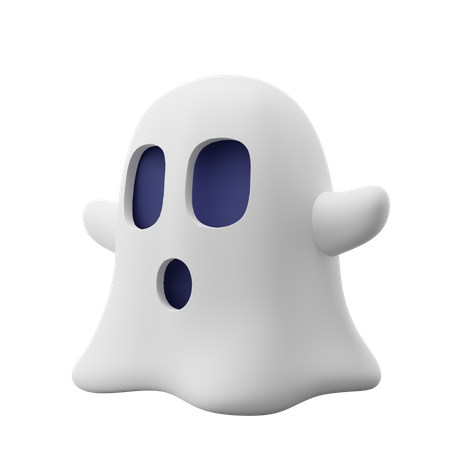 Ghost 3D Illustration