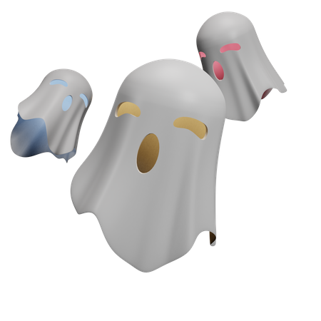 Ghost  3D Illustration