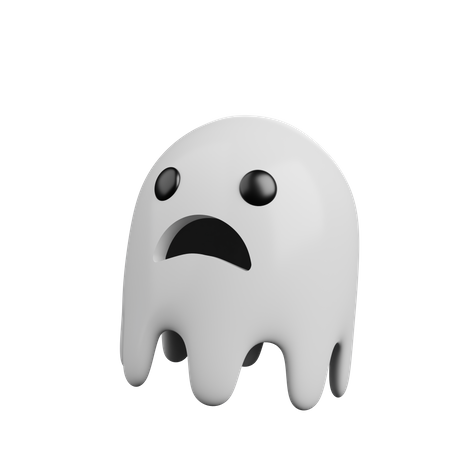 Ghost 3D Illustration