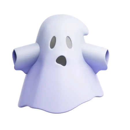 3 D Illustration Of Ghost 3D Icon