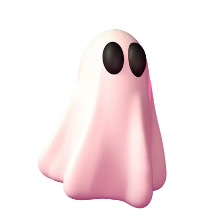 Introducing Our Adorable 3 D Halloween Ghost A Charming And Friendly Specter That Embodies The Playful Spirit Of Halloween 3D Icon