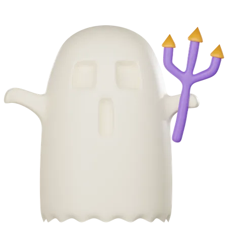 Halloween Ghost 3 D 3D Icon