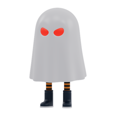 Ghost Boy  3D Icon