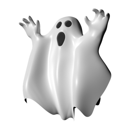 Ghost Cloth  3D Icon