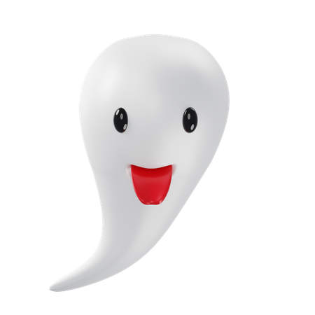 Ghost Doodle  3D Icon