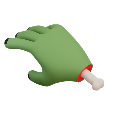 Ghost Hand  3D Icon